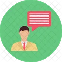 Chat Cliente Rappresentante Cliente Chat Icon