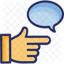 Satisfaccion De La Comunidad Comentarios Estrategia De Marketing Icono