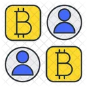 Bitcoin Criptomoeda Criptografia Ícone