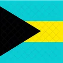 Comunidade Das Bahamas Bandeira Pais Ícone