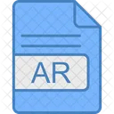 Ar Archivo Formato Icono