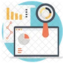 Analytics Grafico Torta Ícone