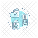 Metricas Climaticas Concentraciones De Gas Metano Icon