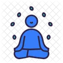 Concentrarse Yoga Habilidad Para Afrontar La Situacion Icono