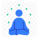 Concentrarse Yoga Habilidad Para Afrontar La Situacion Icono