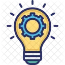 Bulb Concept Creative Icon