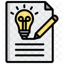 Concept Writing Invention Icon