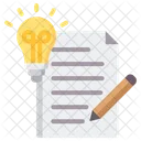 Concept Document Pencil Icon