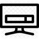 Conception De Diffusion Diffusion Smart Tv Icône