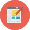 Conception web  Icon