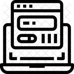 Création de sites web  Icône