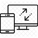 Adaptatif Design Mobile Icône