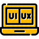 Interface Utilisateur Et Experience Utilisateur Icône