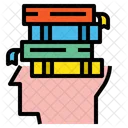 Idea Cabeza Libro Icono