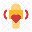 Microphone Sing Love Icon
