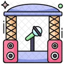 Concert Stage Music Concert Mike Icon