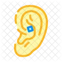 Conch Piercing Earring Icon