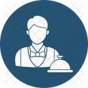 Concierge Service Doorkeeper Food Service Icon