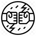 Competicao Conflito Luta Icon