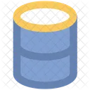 Concrete Drum Barrel Icon