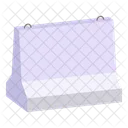 Blockade Concrete Barrier Barricade Icon