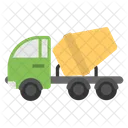 Concrete Mixer Vehicle Icon