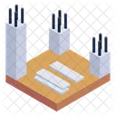 Concrete Columns  Icon