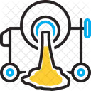 Concrete Cement Tuck Blender Icon