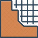 Concrete Solid Material Icon