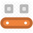 Concrete Bulldozer Crane Icon