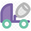 Concrete Truck Delivery Icon