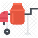 Concrete Mixer Builder Icon