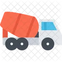 Concrete Mixer Delivery Icon