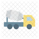 Concrete Mixer Cement Icon