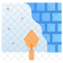Concrete Plaster Cement Icon