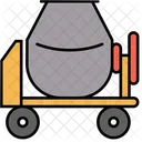 Concrete Mixture Machine Icon