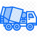 Concrete Mixer Truck Icon
