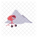 Cement Concrete Material Icon