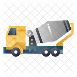 Concrete Mixer Icon