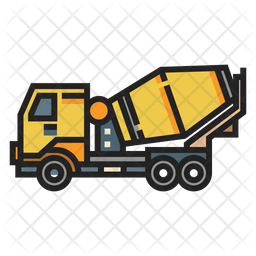 Concrete Mixer Icon