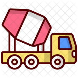 Concrete mixer  Icon