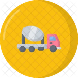 Concrete mixer  Icon