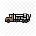 Concrete Mixer Truck Icon
