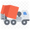 Concrete Mixer Truck Icon