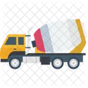 Concrete Mixer Construction Equipment Construction Vehicle Icon