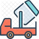 Concrete Cement Tuck Blender Icon