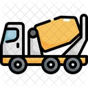 Concrete Mixer Construction Icon
