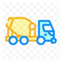Concrete Mixer Truck Icon