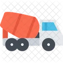 Concrete Mixer Cement Mixer Truck Icon