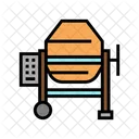 Concrete Mixer Concrete Production Icon